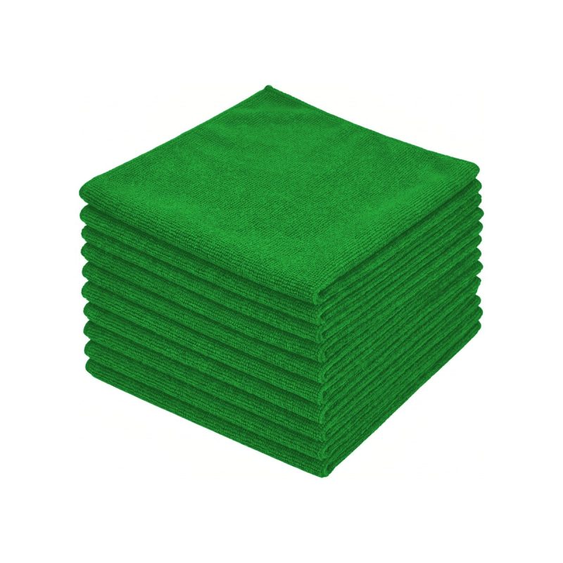 Baal microvezeldoeken groen 40 x 40 cm, 250 g/m², 1000 stuks per baal