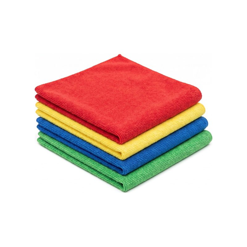 Baal microvezeldoeken mix 40 x 40 cm, 250 g/m², 1000 stuks (4 kleuren)
