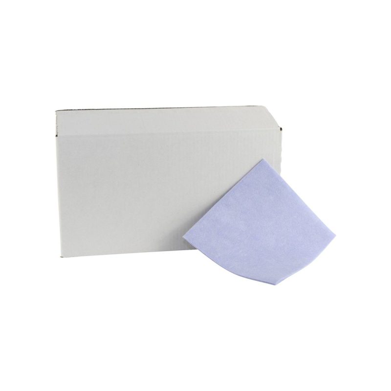 Pallet vaatdoek viscose 125-grams blauw, 38 x 40 cm, doos van 50