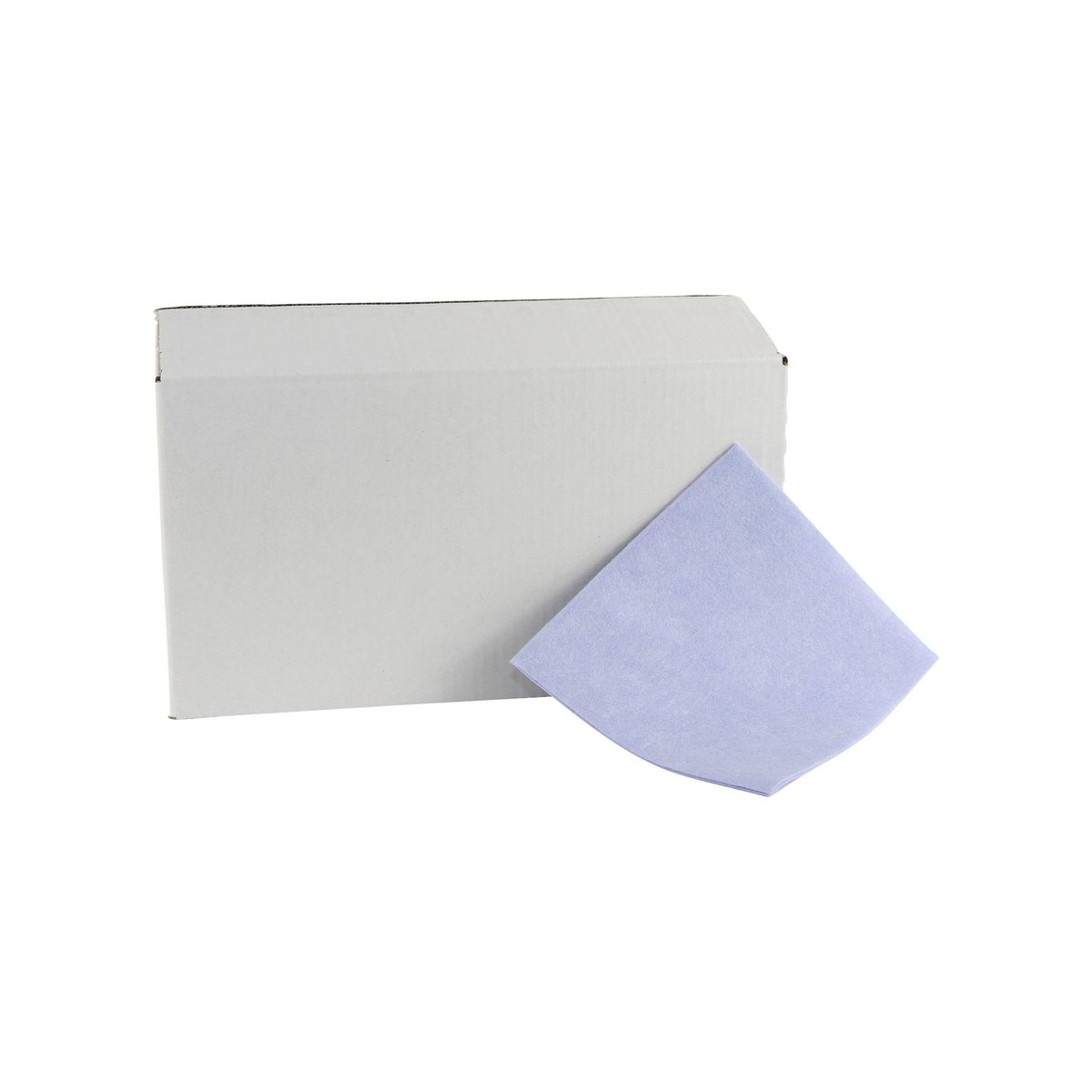 Pallet vaatdoek viscose 125-grams blauw, 38 x 40 cm, doos van 50