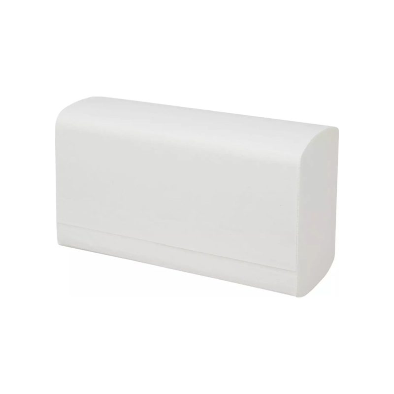 Pallet handdoekpapier multifold cellulose 2-laags wit, 32 x 20 cm, 20 bundels per doos