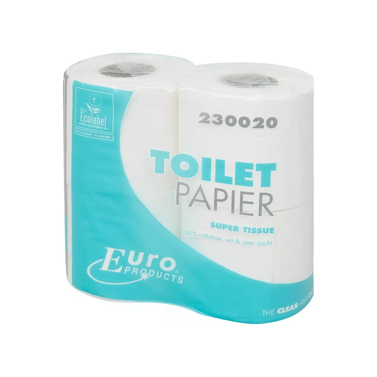Pallet toiletpapier traditioneel cellulose 2-laags wit, 200 vel, 48 rollen per pak (3)