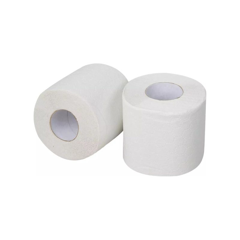Pallet toiletpapier traditioneel gerecycled 2-laags wit, 200 vel, 48 rollen per pak