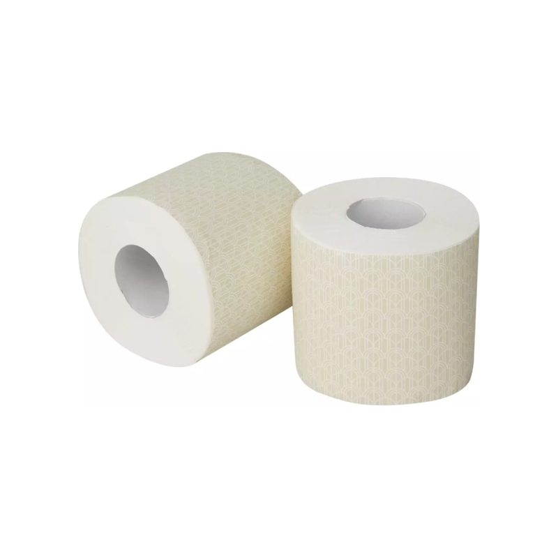 Pallet toiletpapier traditioneel cellulose 2-laags wit, 180 vel, 40 rollen per pak