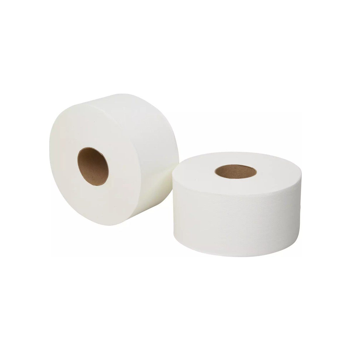 Pallet toiletpapier mini jumborol cellulose 2-laags wit, 180 meter, 12 rollen per pak