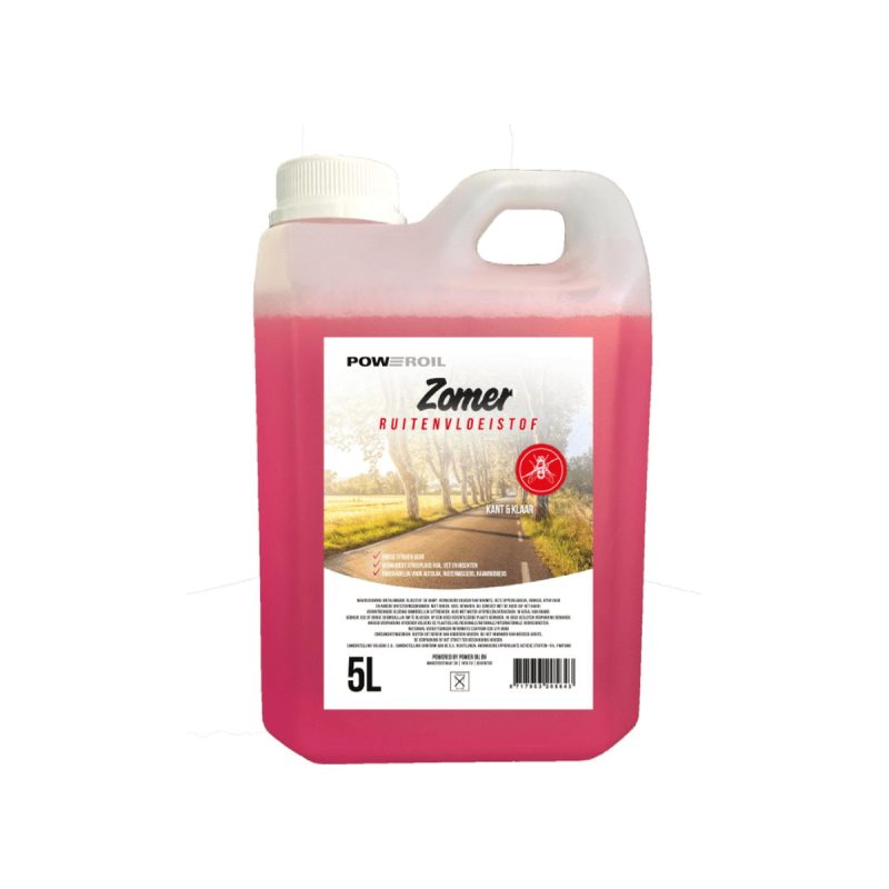 Pallet ruitensproeiervloeistof zomer, 5 liter, 120 jerrycans per pallet