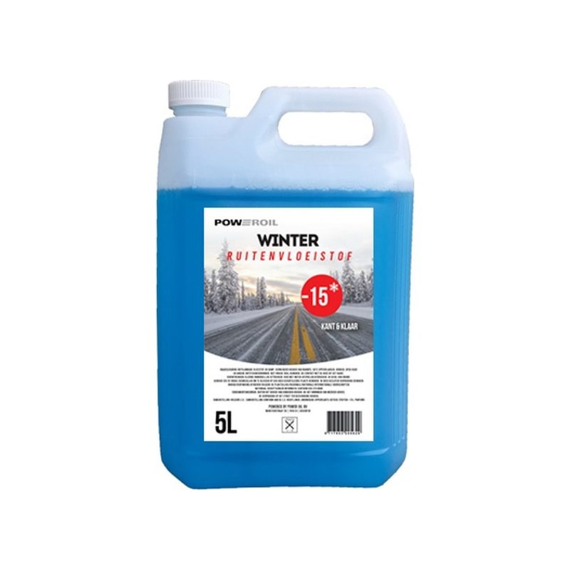 Pallet ruitensproeiervloeistof winter, tot -15°C, 5 liter, 120 jerrycans per pallet
